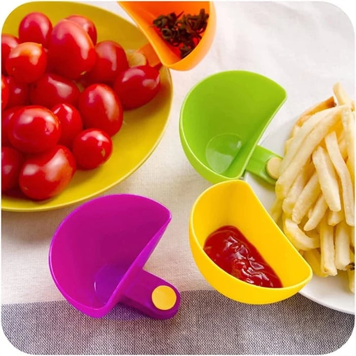 DIP clip bowl plate holder