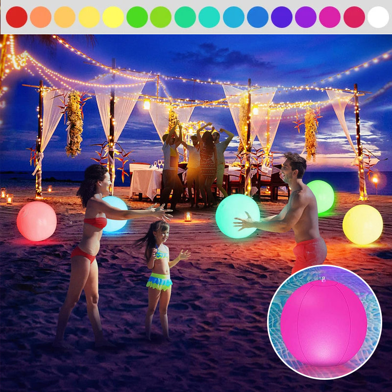 LumiGlobes™ - Glowing Beach Ball