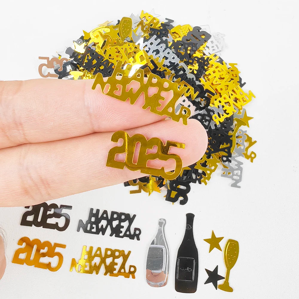 2025 New Year's Confetti