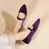 NEW COLLECTION | MayJane™ - Velvet Matte Pointed Toe Flats