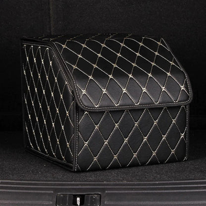 PU leather storage box