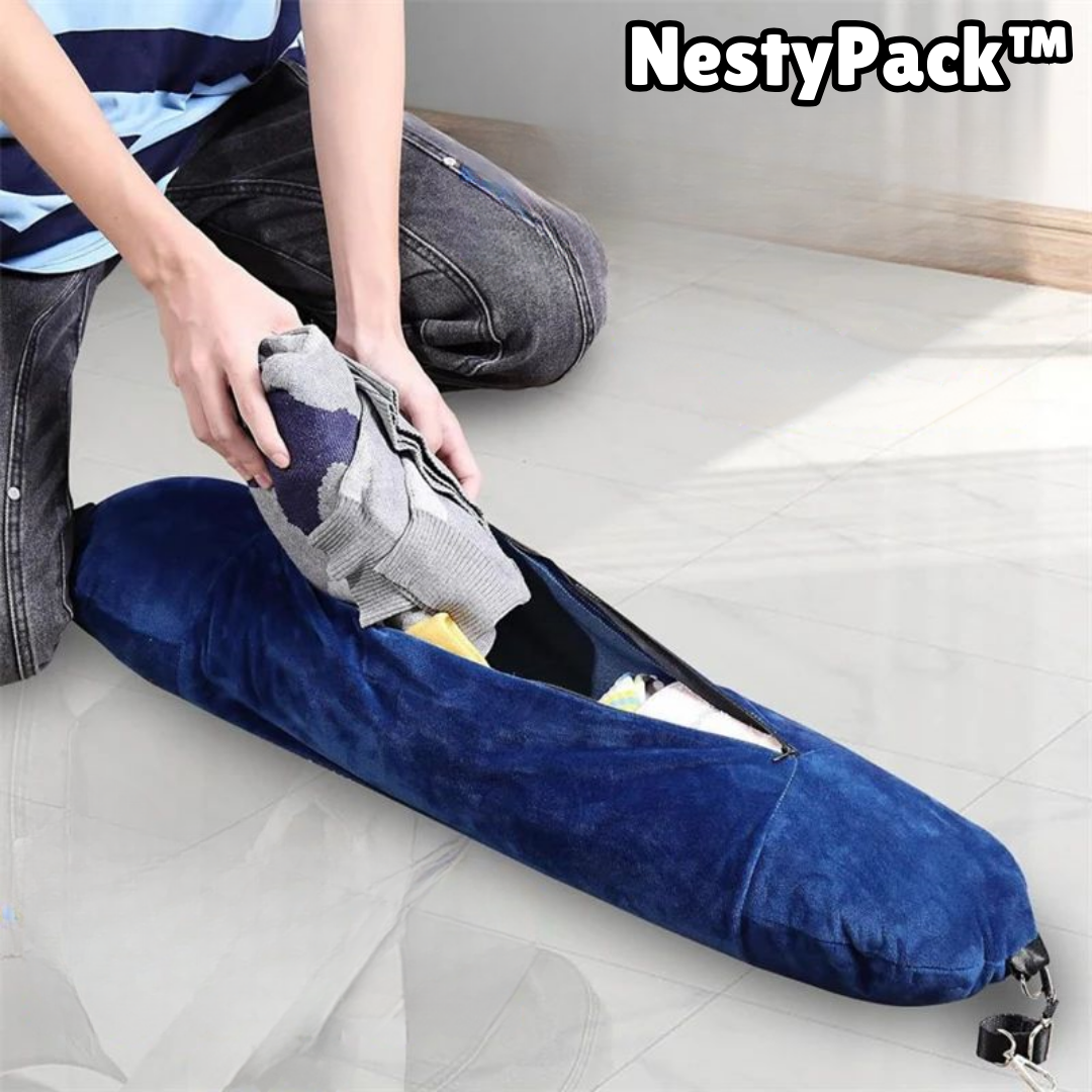 NestyPack - Travel Pillow Storage Bag