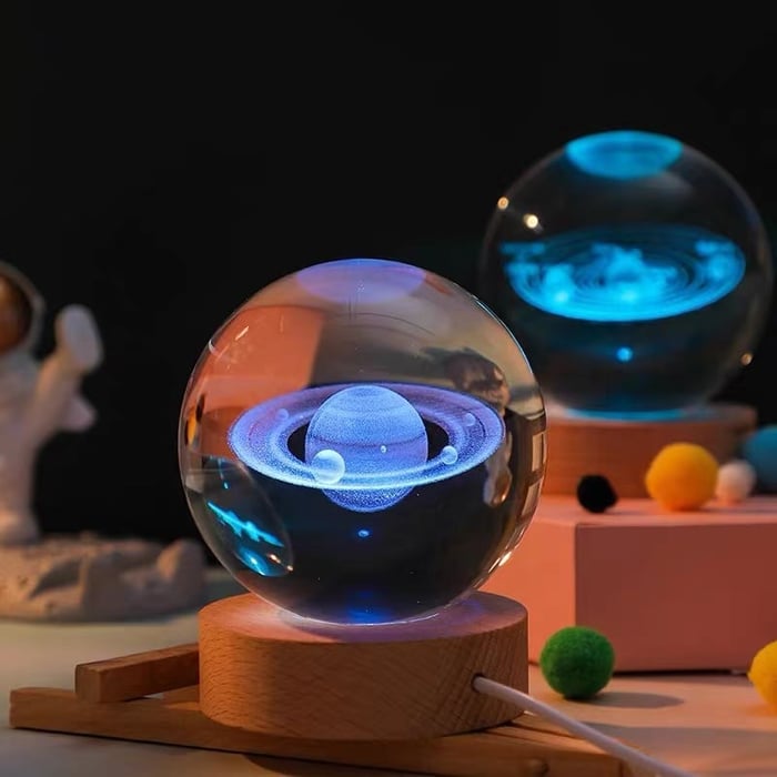 Luminous™ - 3D Glowing Crystal Globe - a night light like no other! [Last Day Discount] 