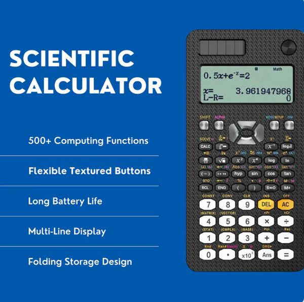 CalcuSci™ - Math &amp; Scribble - A unique calculator with unique benefits! [Last day discount]