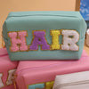 Chenille Letter Trendy Clutch