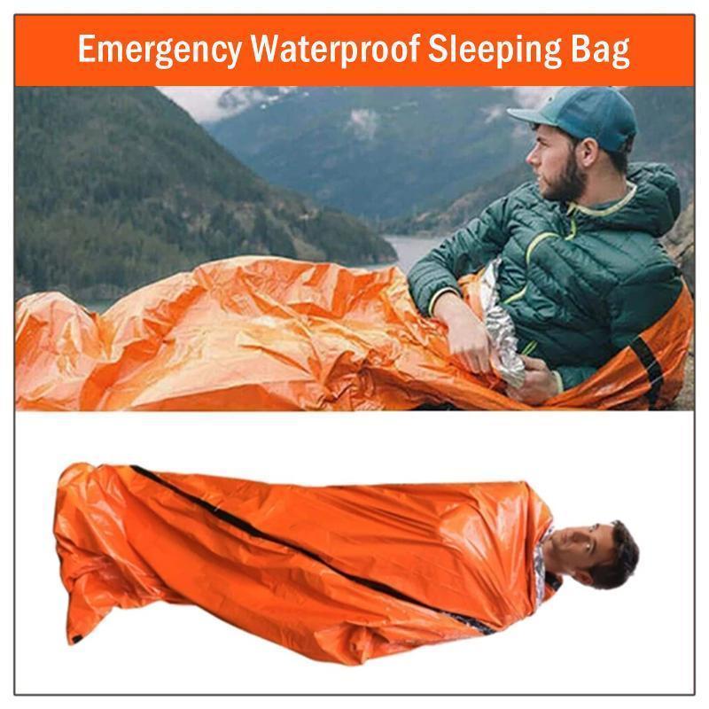 SurvivaSack™ - Emergency Camping Thermal Sleeping Bag [Last Day Discount]