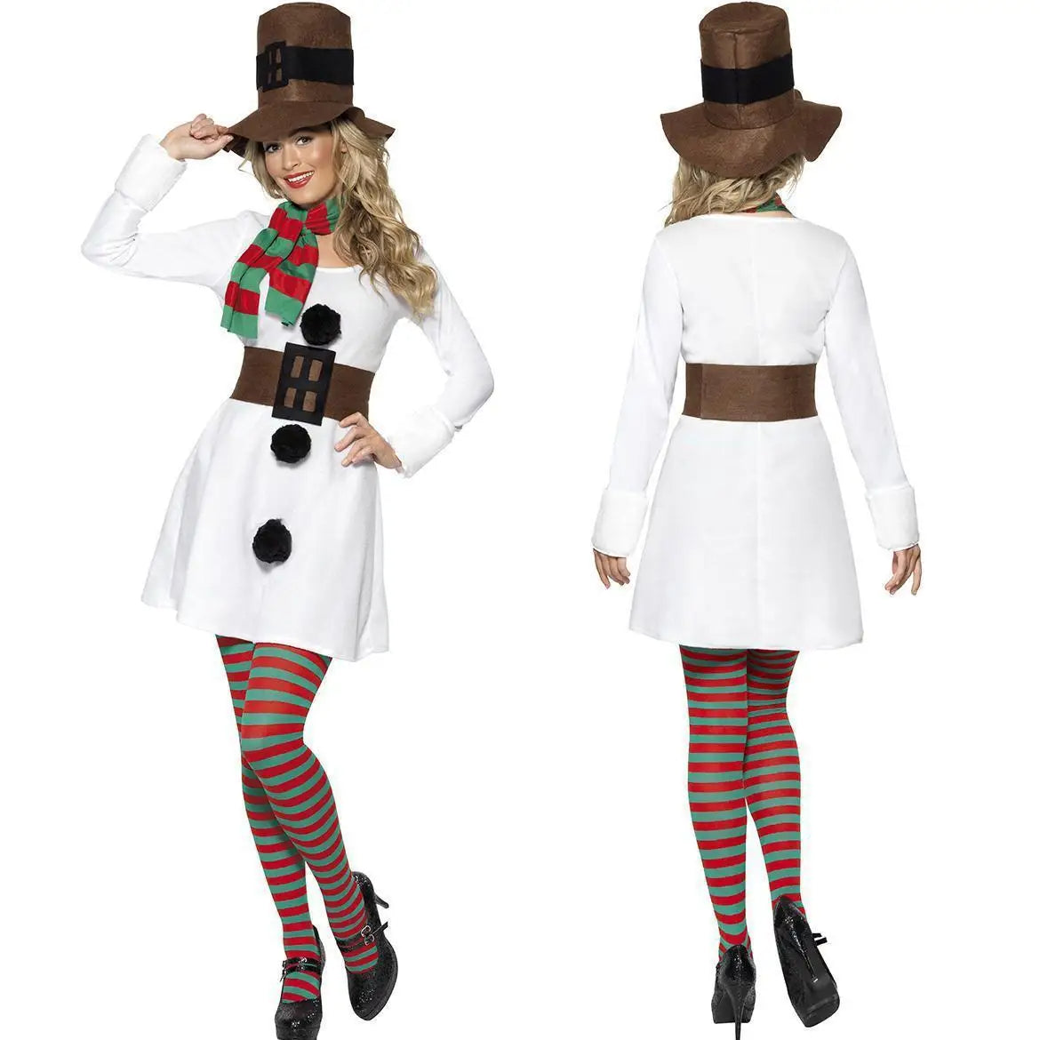 Snowman costume for men and women