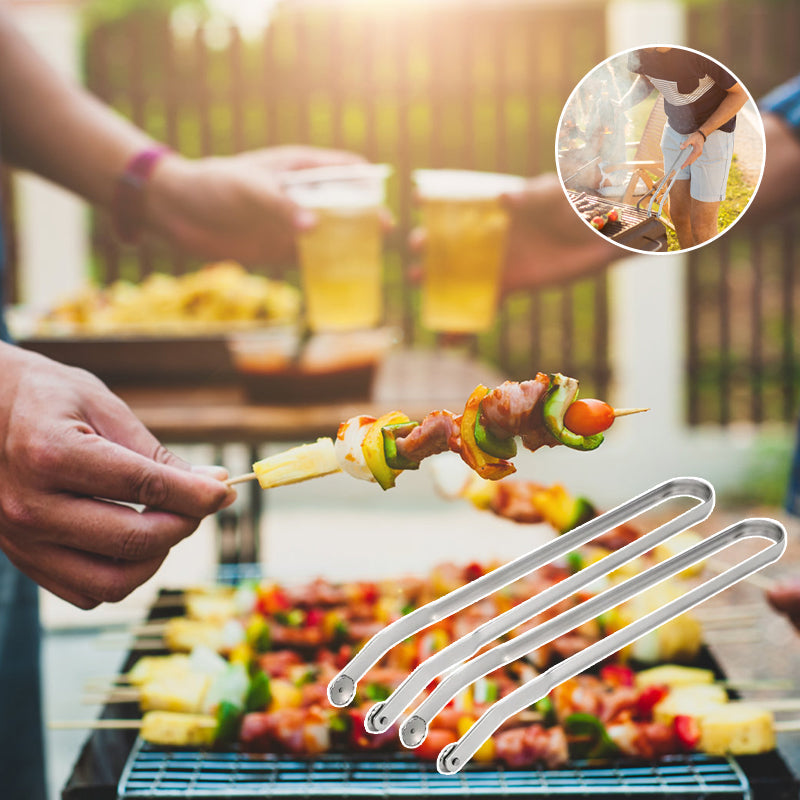 BBQPerfect™ - BBQ sausage turning tongs - turn sausages like a pro! [Last day discount]