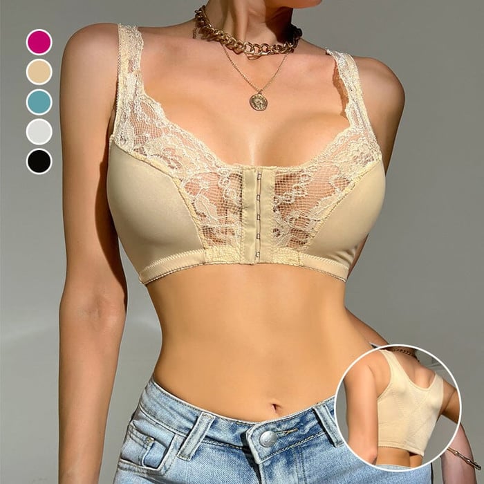 LaceLift™ - Sexy Front Closure Bra [Last Day Discount]