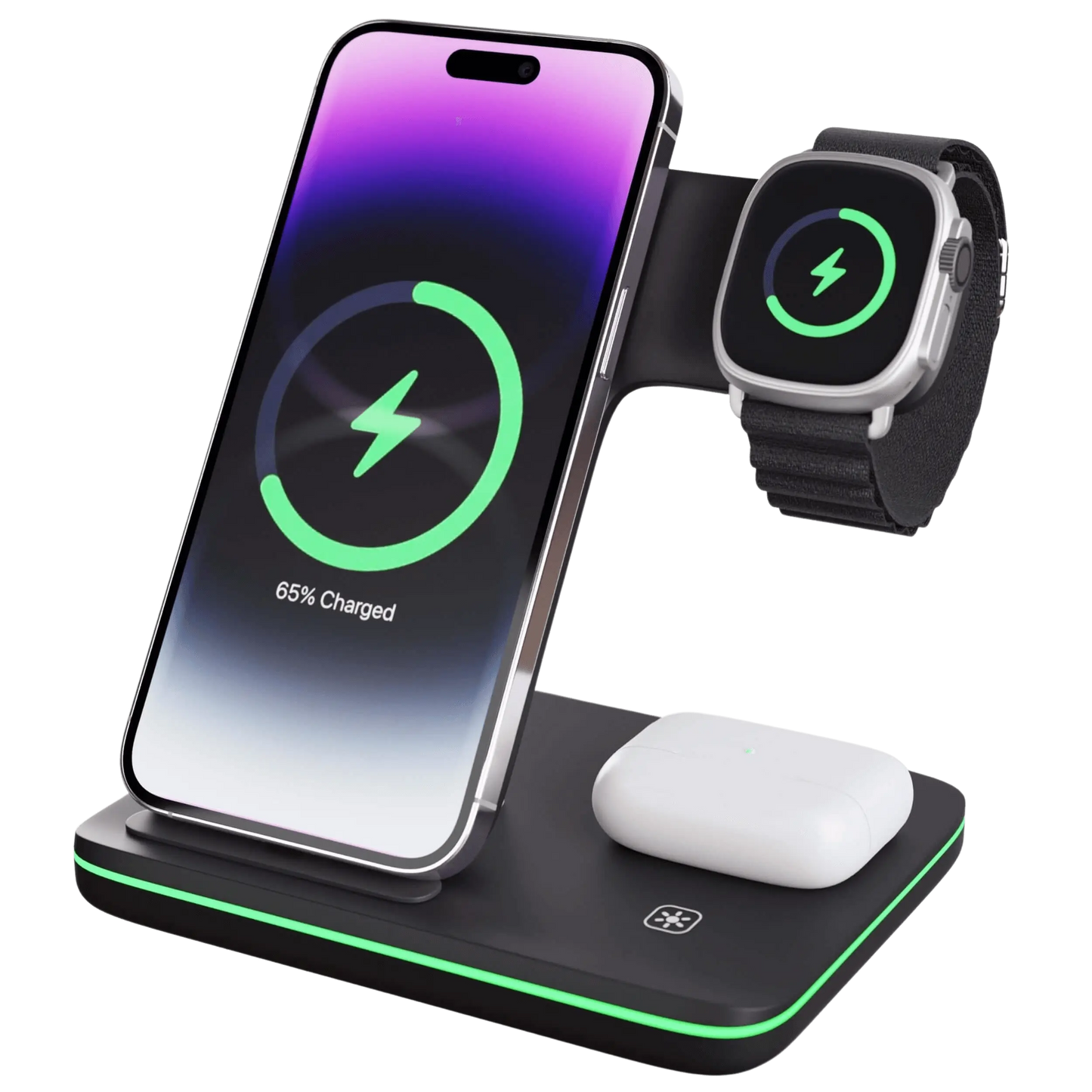 InfinityCharge | 3 in 1 Wireless Charger für Apple