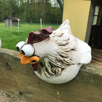 Garden chicken decoration