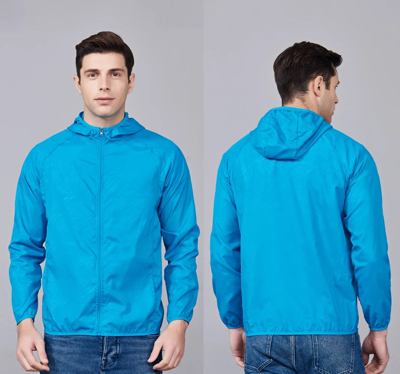 Waterproof unisex hiking jacket