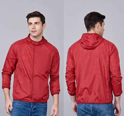 Waterproof unisex hiking jacket