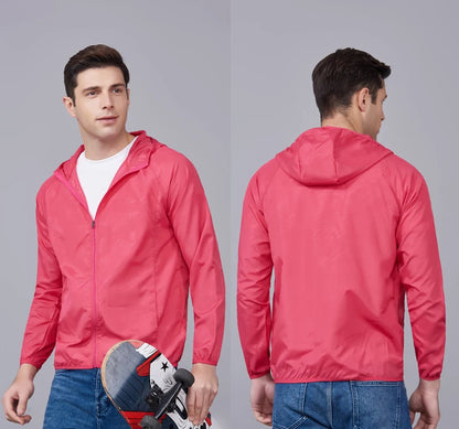 Waterproof unisex hiking jacket