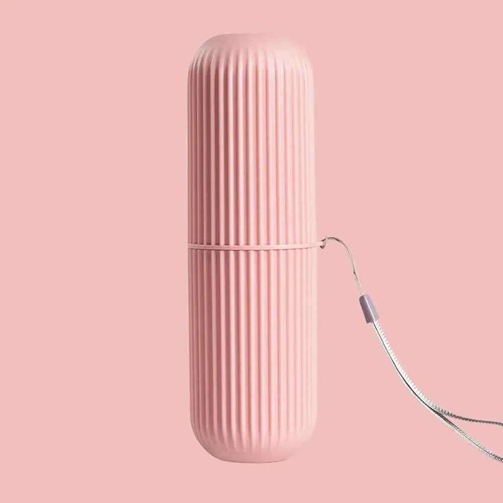 Portable toothbrush cover