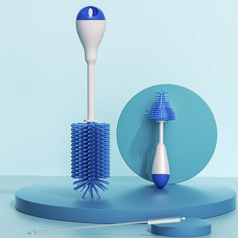 Multifunctional silicone brush