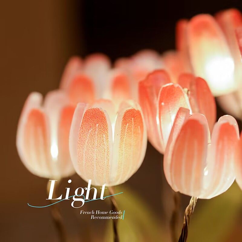 Tulip Night Light™ - Handmade Tulip Night Light Kit Perfect for Valentine's Gift with Gift Box 