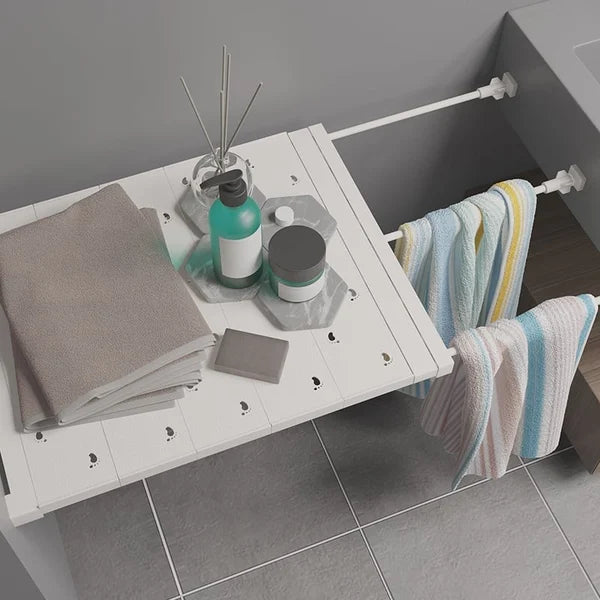 Storage shelf - Expandable storage shelf Space-saving clamping shelf