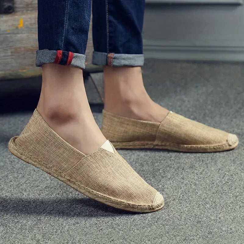 Loraine - Airy Canvas Espadrille Flats (Last Day Discount)