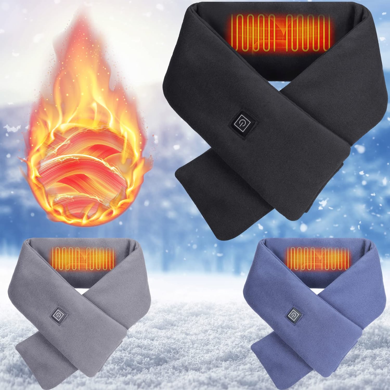 WinterScarf™ - Wireless Heated Scarf [Last Day Discount] 