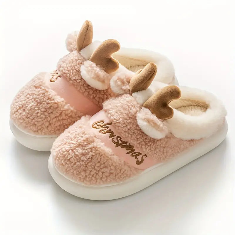 MerryFit™ Christmas Reindeer Slippers [Last Day Discount]