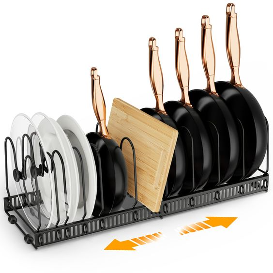 Pan Organizer - Space-saving kitchen solution [Last day discount]