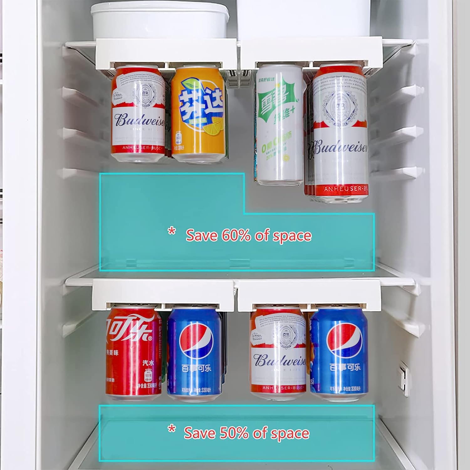 HangingSoda™ - Refrigerator Can Dispenser - Declutter your fridge! [Last Day Discount]