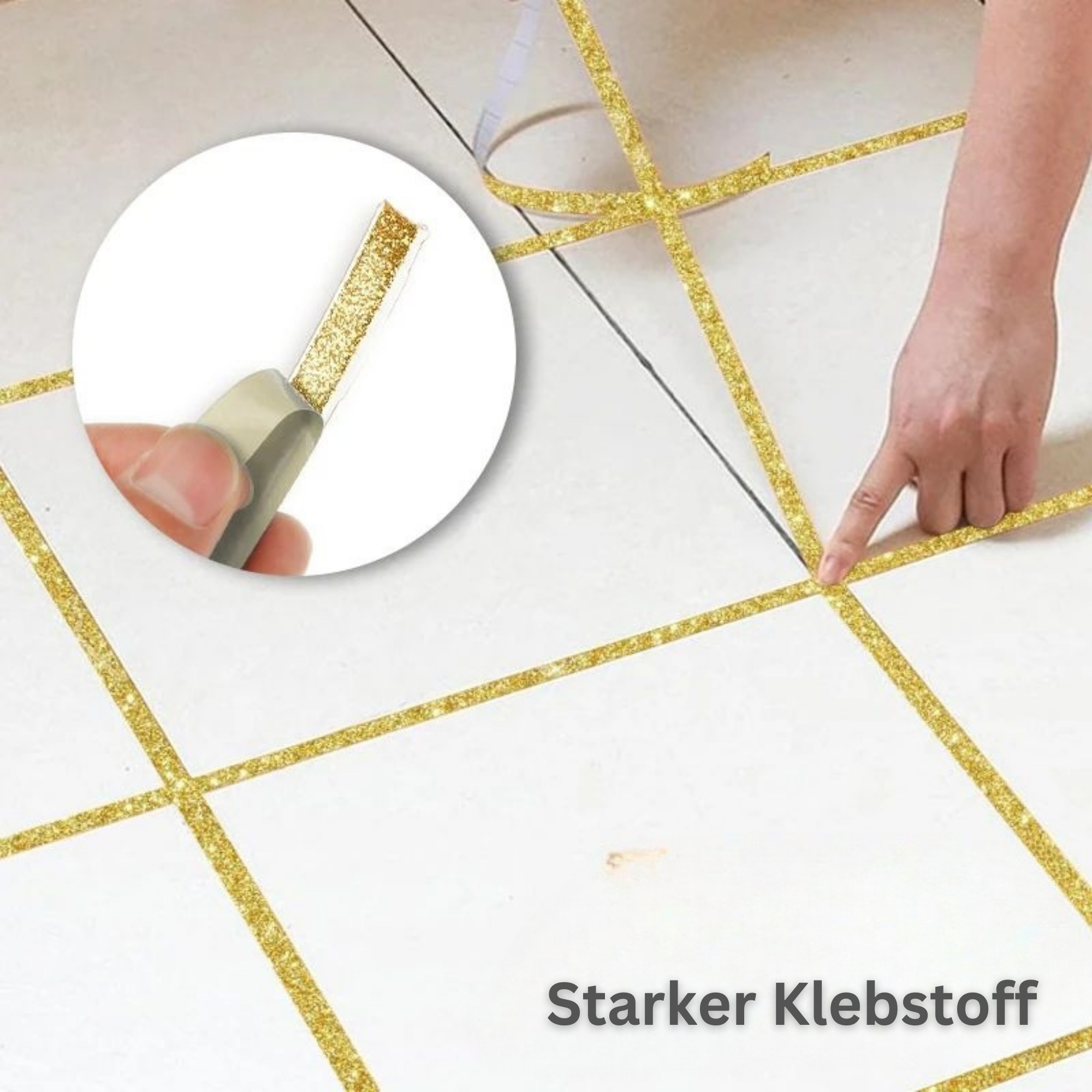 Tileax - Self-adhesive joint tape for ceramic tiles