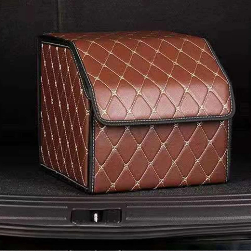 PU leather storage box