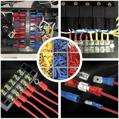 Electric crimp set