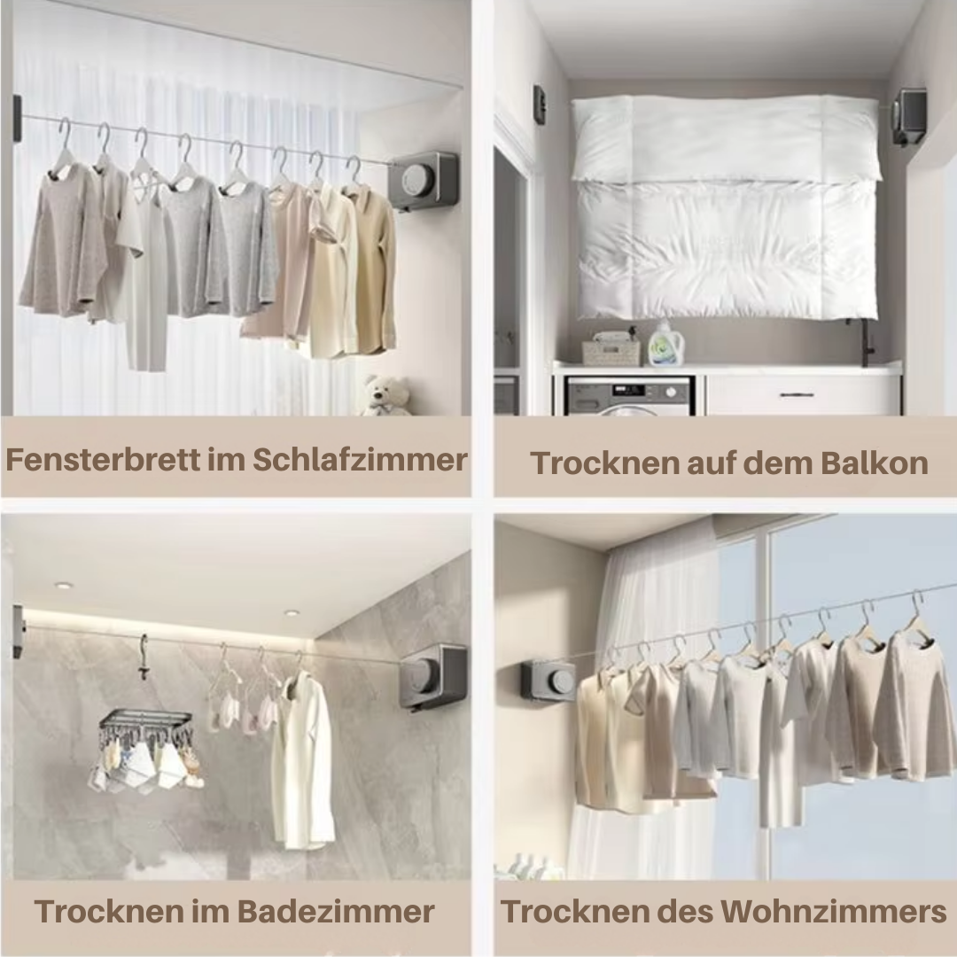 StoffLine | Invisible retractable clothesline