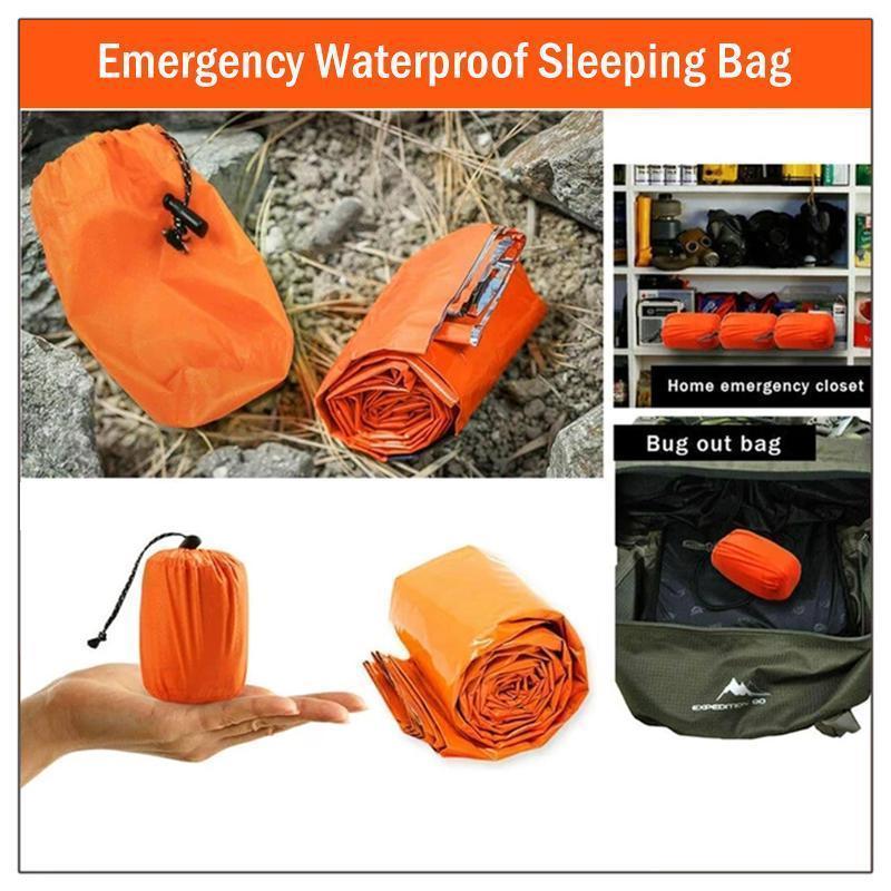 SurvivaSack™ - Emergency Camping Thermal Sleeping Bag [Last Day Discount]