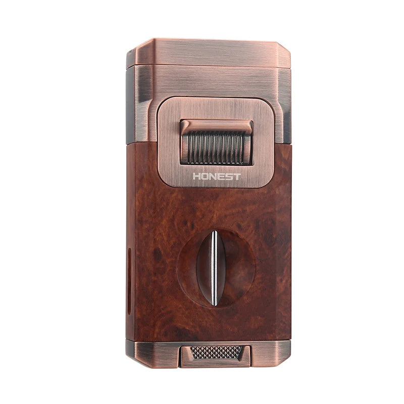 CigarCraft™ - All-in-one jet flame lighter with integrated V-cut cutting tool [Last day discount]