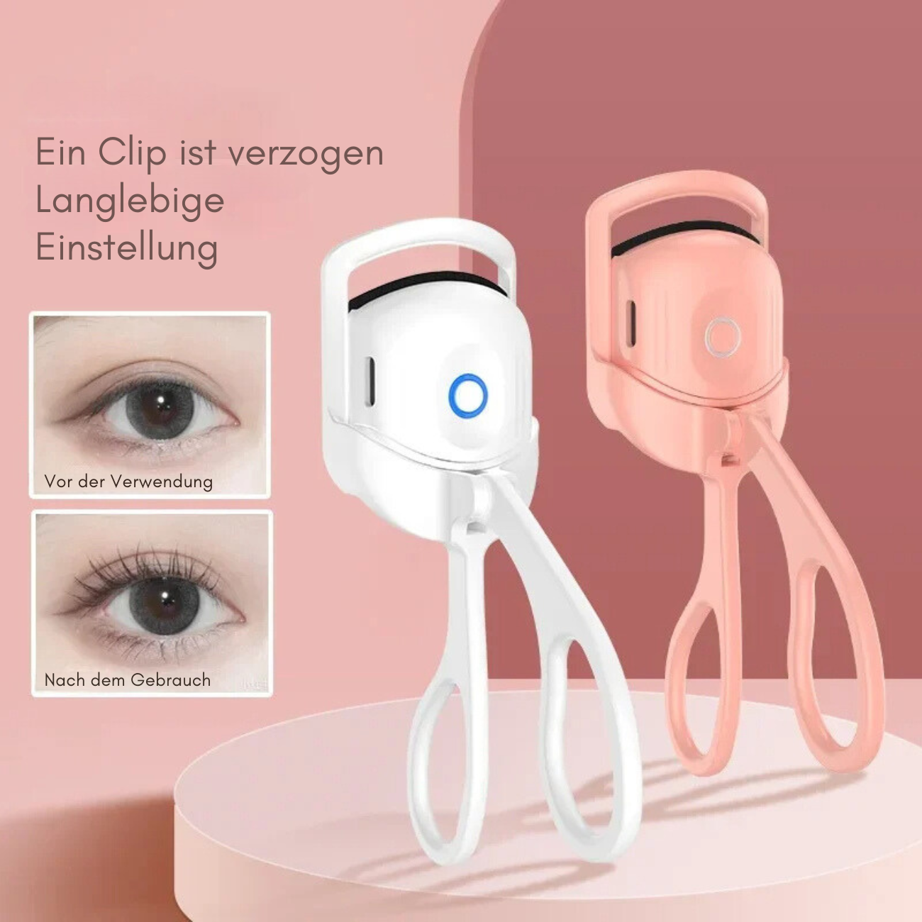 Electrical eyelash shaper