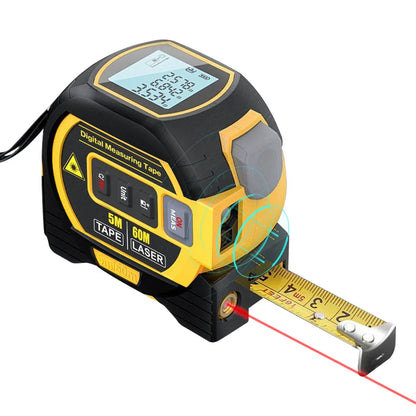 3-in-1 laser removal knife with measuring tape