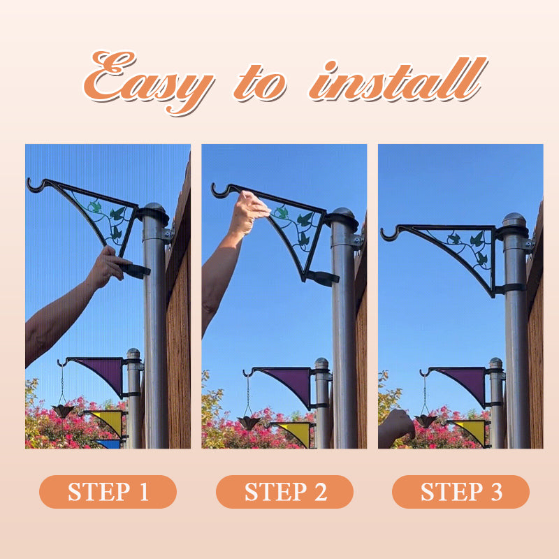 1+1 FREE | FencePost™ - Flower holder for the fence [Last day discount]