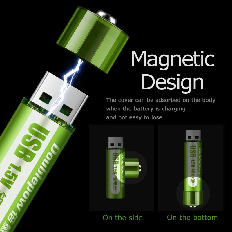 EcoBatt™ - Rechargeable USB Battery [Last Day Discount] 