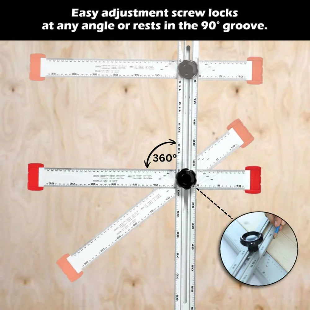 AngleMaster - T-shaped angle ruler