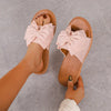 Olena™ - Comfortable, chic, flat slippers with bow tie [Last day discount]