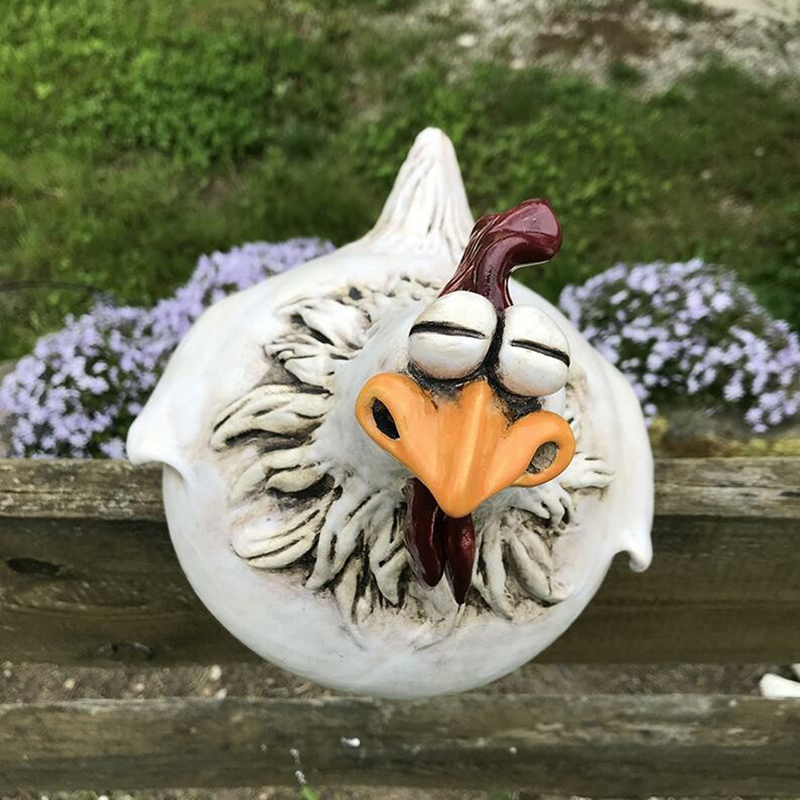 Garden chicken decoration