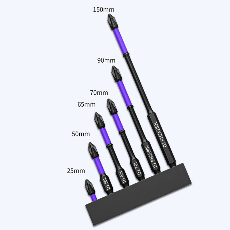 Tuffbit | D1 anti-slip and shockproof bits with Phillips screwdriver bits