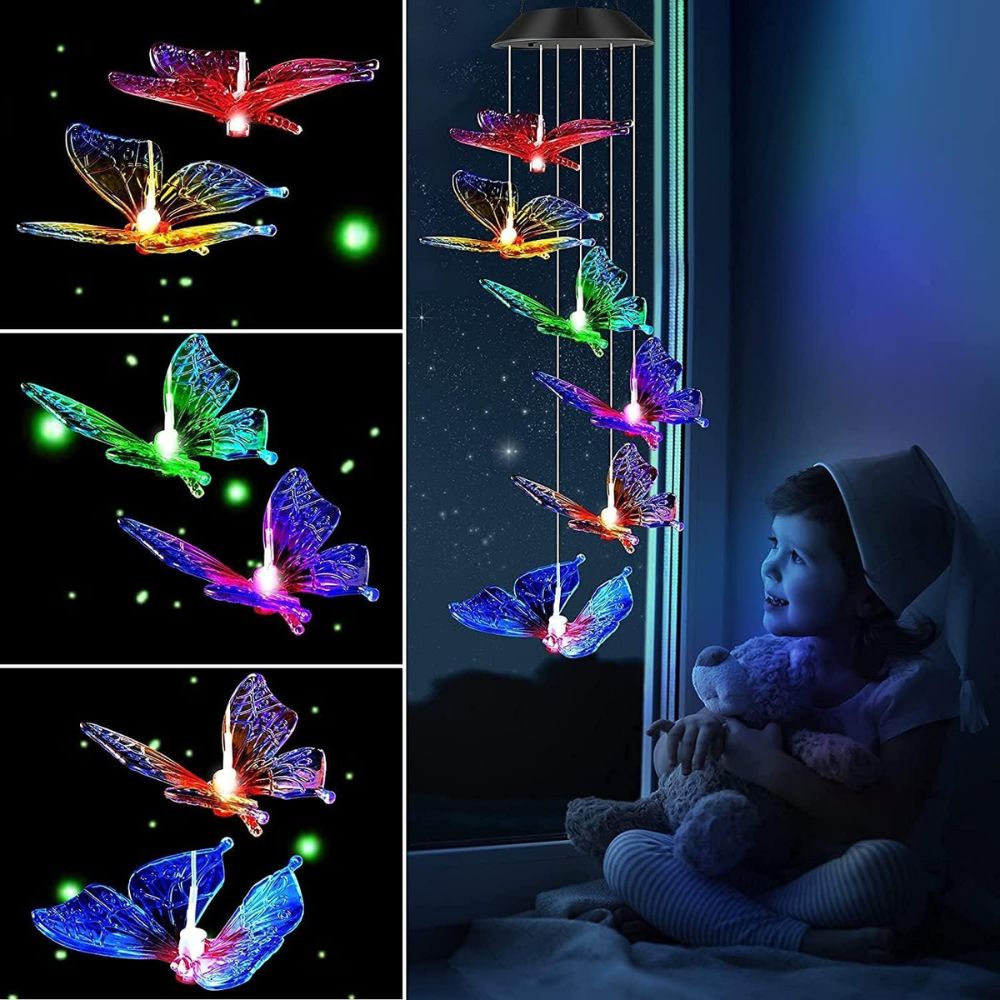 (50% off) BlossomGlow™ Solar Powered Butterfly Lights - Let Butterflies Light Up Your Garden! [Last Day Discount]