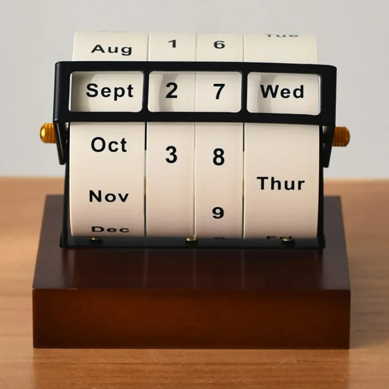 Rotating perpetual calendar