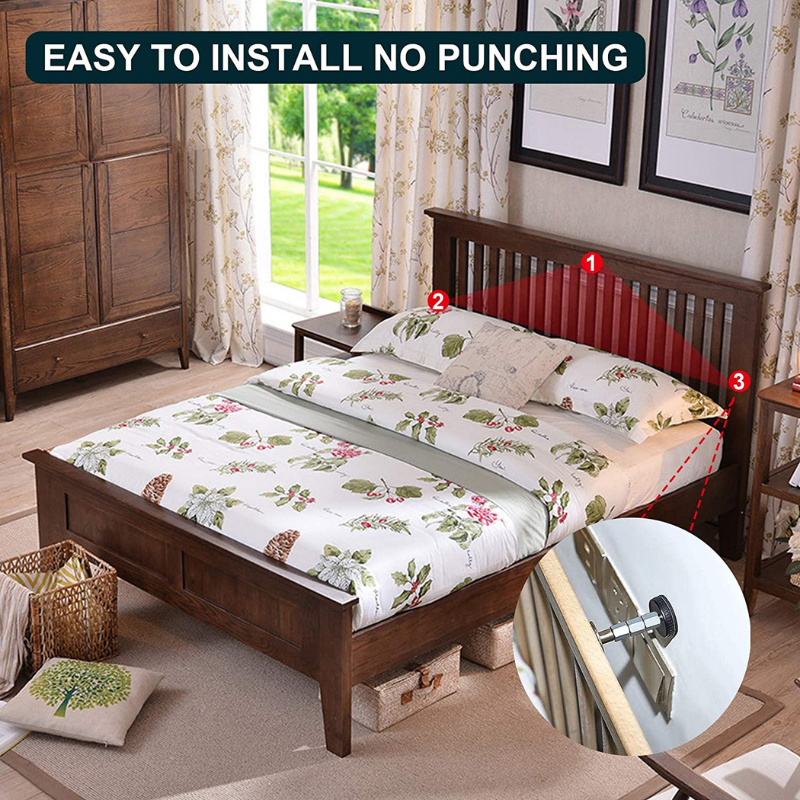 (Buy 2 sets, get 1 set free) Stability™ - Headboard Stopper [Last Day Discount] 