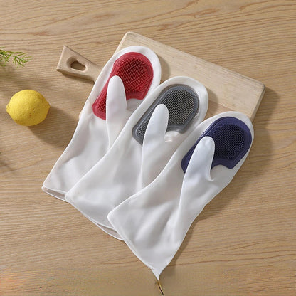 Glove scrubber