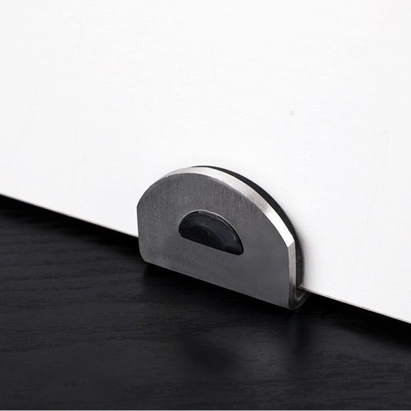 Stainless steel doorstop