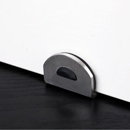 Stainless steel doorstop