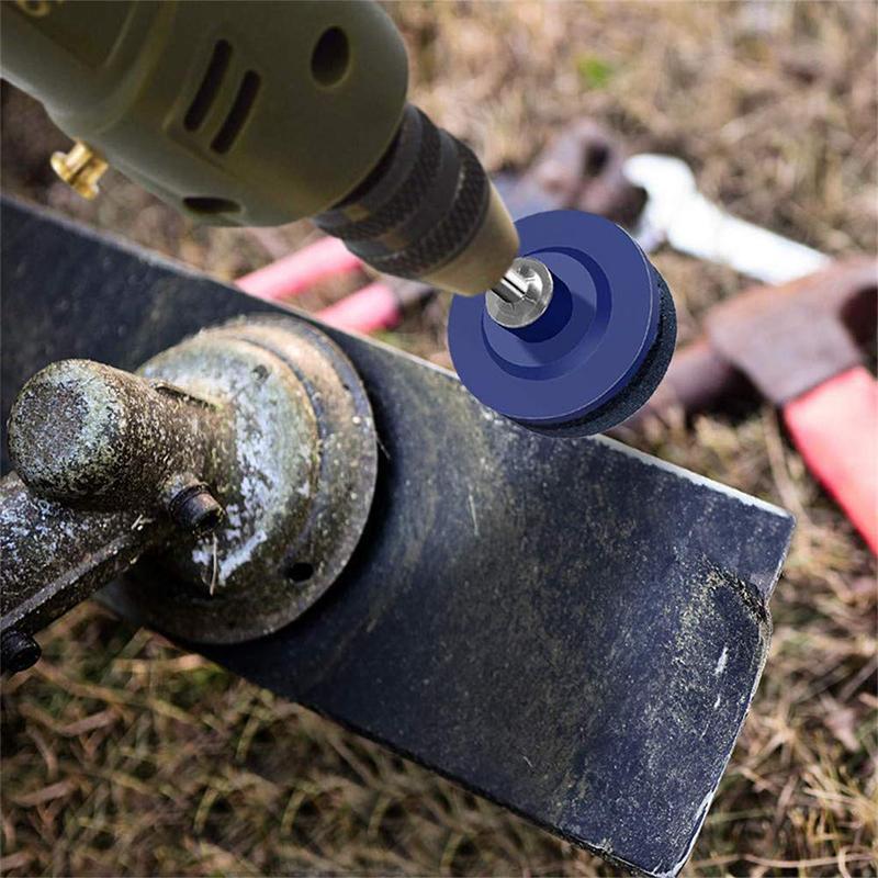 Sharper for lawnmowing knives