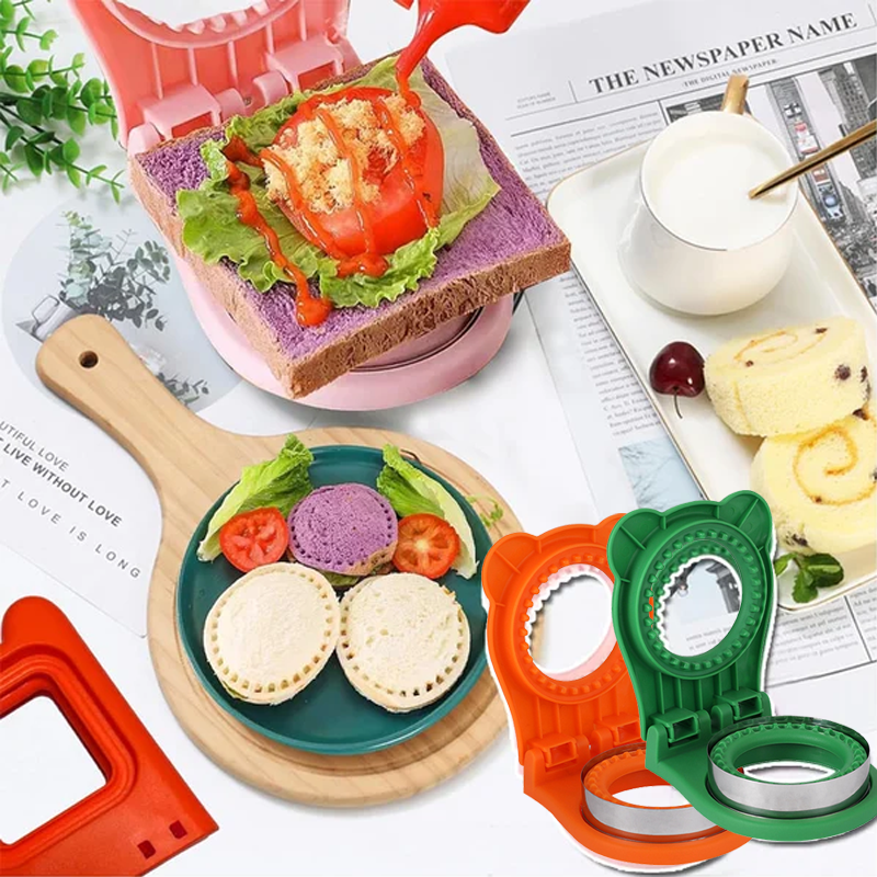 SandwichPress - Sandwich Cutter and Press [Last Day Discount]