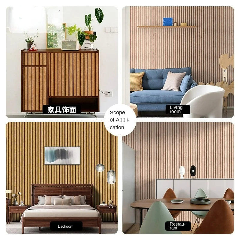 RetroWallpaper™ - 3D Effect Oak Wood Wallpaper - Give your walls a retro touch! [Last day discount]